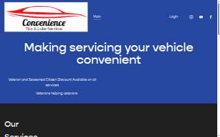 Convenience Tire & Lube of Chitina website