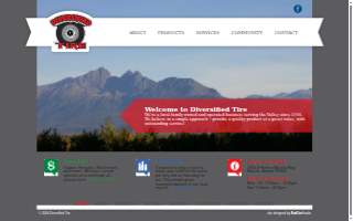Diversified Tire website