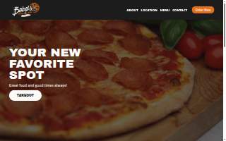 Baba's Pizza & Sub website