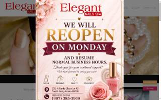Elegant Nail Spa of Bettles Field website