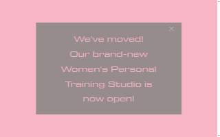 Aliny Lewis Personal Trainer website