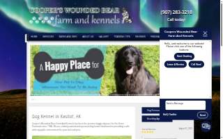 Cooper's Wounded Bear Farm And Kennels website