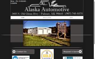 Alaska Automotive of Buckland website