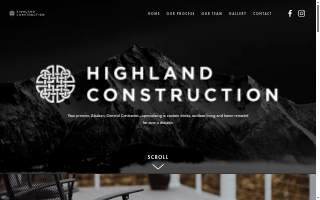 Highland Construction & Services, LLC website