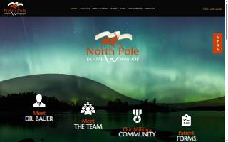 North Pole Dental Workshop website