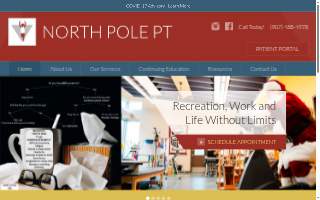 North Pole Physical Therapy of Buckland website