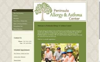 Peninsula Allergy & Asthma Center of Auke Bay website