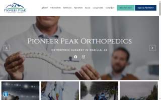 Pioneer Peak Orthopedics of Buckland website