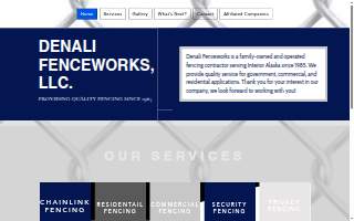 Denali Fenceworks website