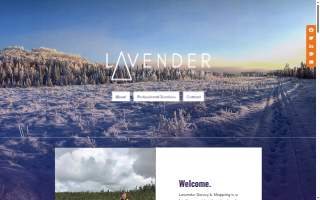 Lavender Survey & Mapping website