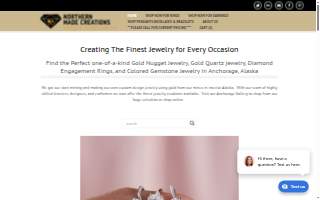 Northern Made Creations Gold & Diamond Company of Central website