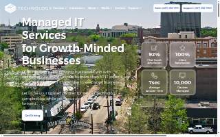 S1 Technology | Managed IT Support and Cybersecurity Services website