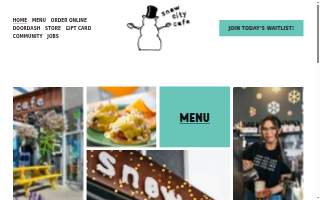 Snow City Cafe website