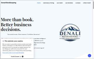 Denali Bookkeeping, LLC website