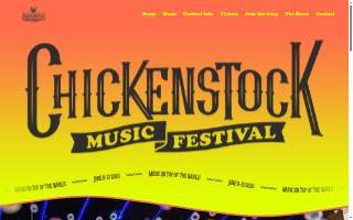 Chickenstock Music Festival website