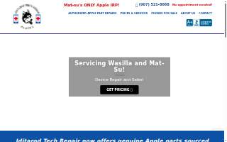 Iditarod Tech Repair of Chicken website