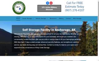 Ship Creek Storage of Chicken website