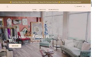 Alpenglow Hair Studio website
