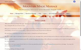 Mountain Magic Massage of Chignik Lake website