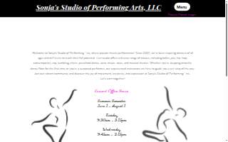 Sonja's Studio of Performing Arts website