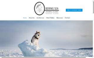 Bering Sea Animal Clinic website
