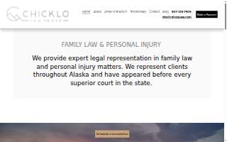 Chicklo Law Group website