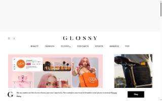 Glossy Nails & spa website