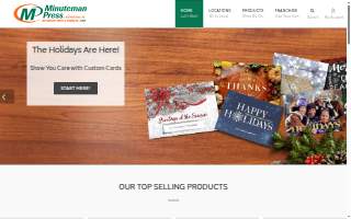 Minuteman Press - Anchorage of Chugiak website