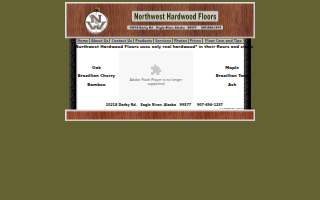 Northwest Hardwood Floors of Chugiak website
