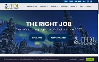 TDL Staffing of Chugiak website