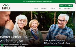 Baxter Senior Living website