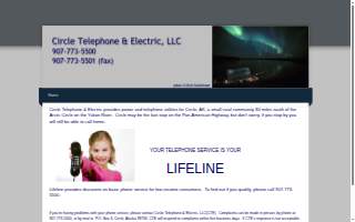 Circle Telephone & Electric website