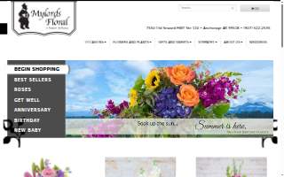 Mylords Floral of Circle website