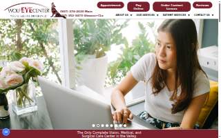 Wolf Eye Center, Inc. of Circle website