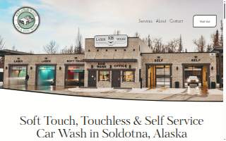 KB Laser Wash of Clam Gulch website