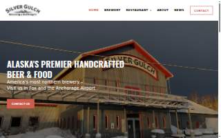 Silver Gulch Brewing & Bottling Co. of Clam Gulch website