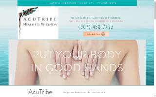 AcuTribe Health & Wellness of Clear website