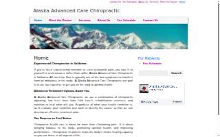 Alaska Advanced Care Chiropractic of Akiachak website