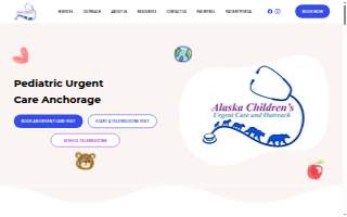 Alaska Children's Urgent Care and Outreach website