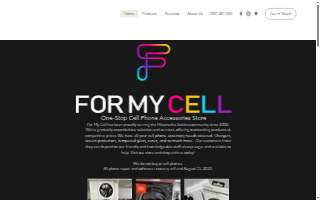 For My Cell website