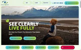 Homer Eyecare of Clear website