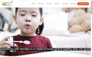 Alaska Center for Pediatrics of Coffman Cove website