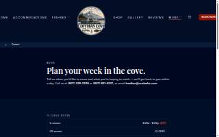 Coffman Cove Bunkhouse & Lodging website
