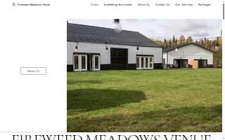 Fireweed Meadows Venue website
