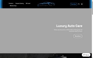Sam's Detail Shop website