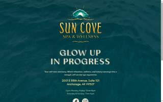 Sun Cove Spa & Wellness website
