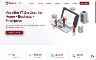 Tech Dispatch website