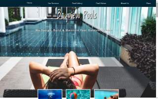 Bayview Pools website