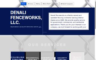 Denali Fenceworks website