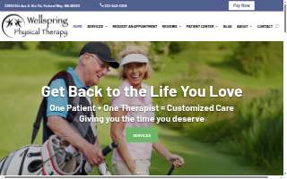 Wellspring Home Health Center website